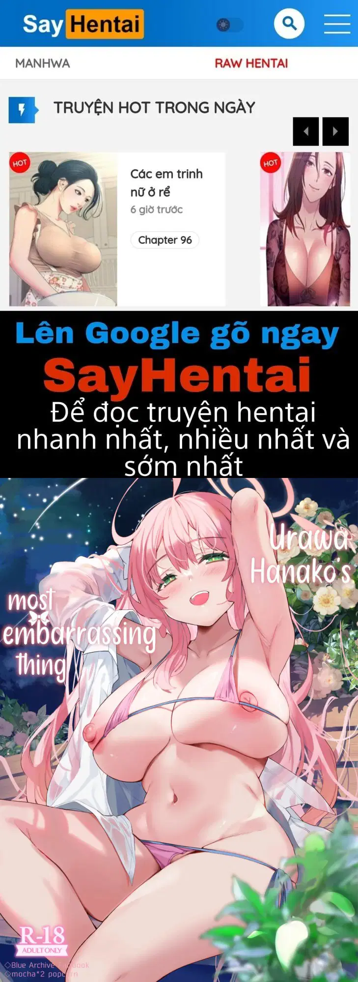 Điều Xấu Hổ Nhất Của Urawa Hanako - Trang 1