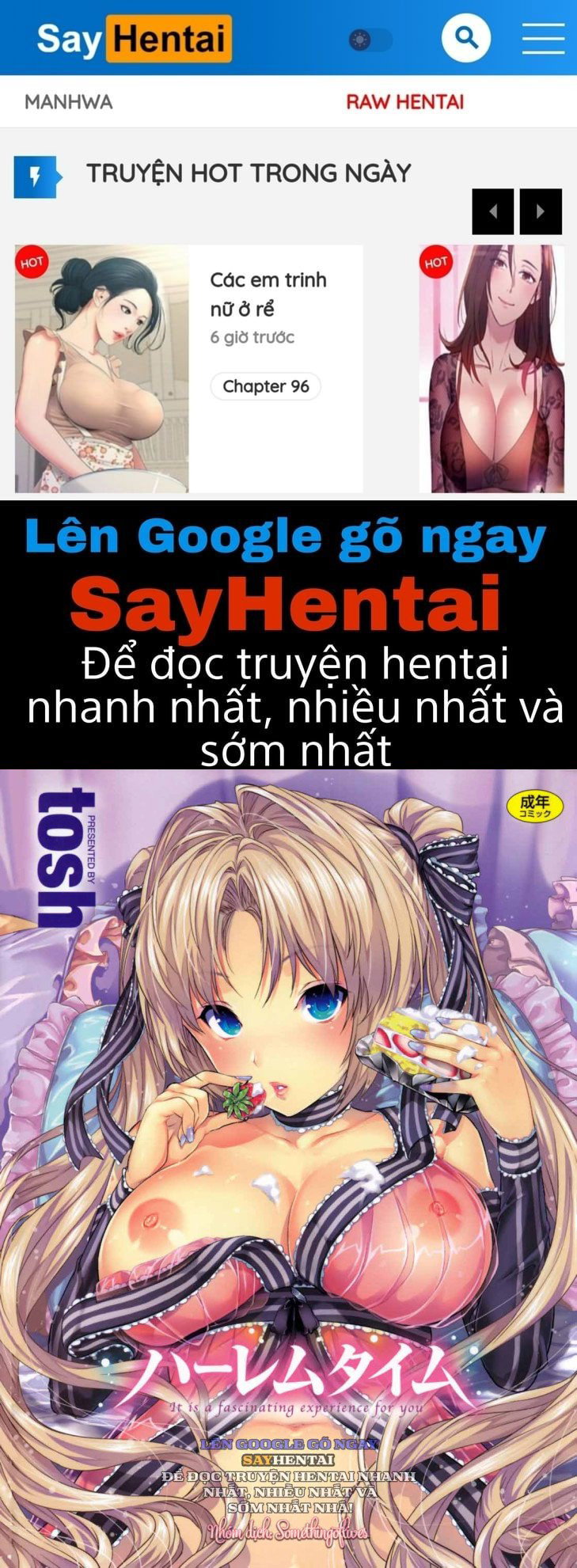 Thời Khắc Hậu Cung Đăng Quang - Trang 1