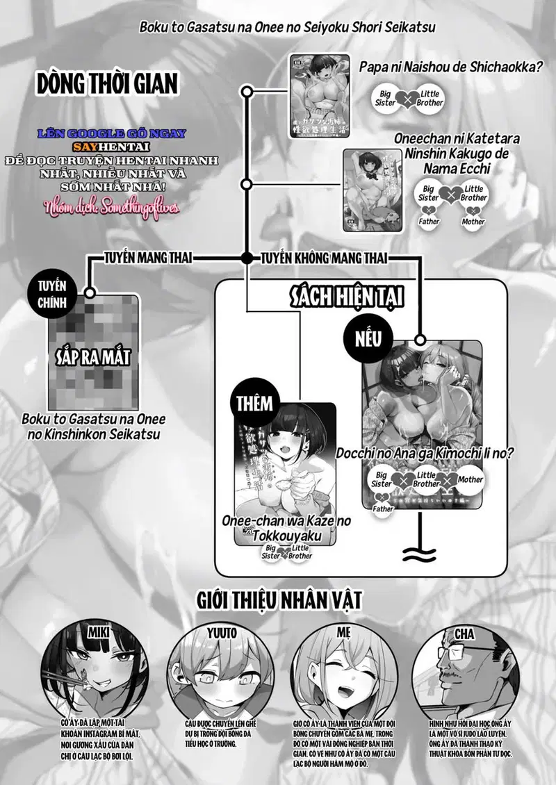 Đời sống tình dục của tôi với chị gái trẻ con! Lỗ nào sướng hơn_ - Trang 3