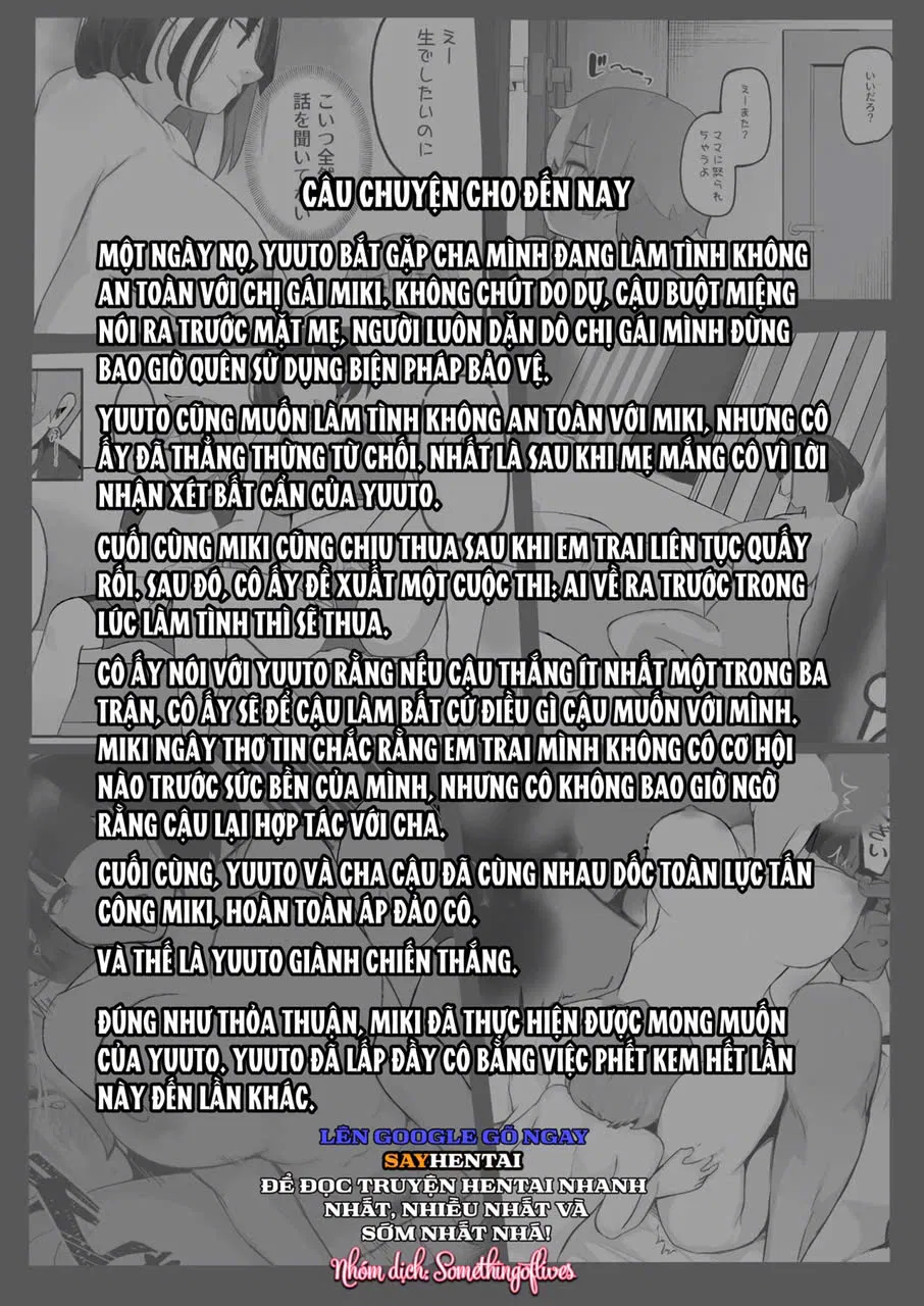 Đời sống tình dục của tôi với chị gái trẻ con! Lỗ nào sướng hơn_ - Trang 4