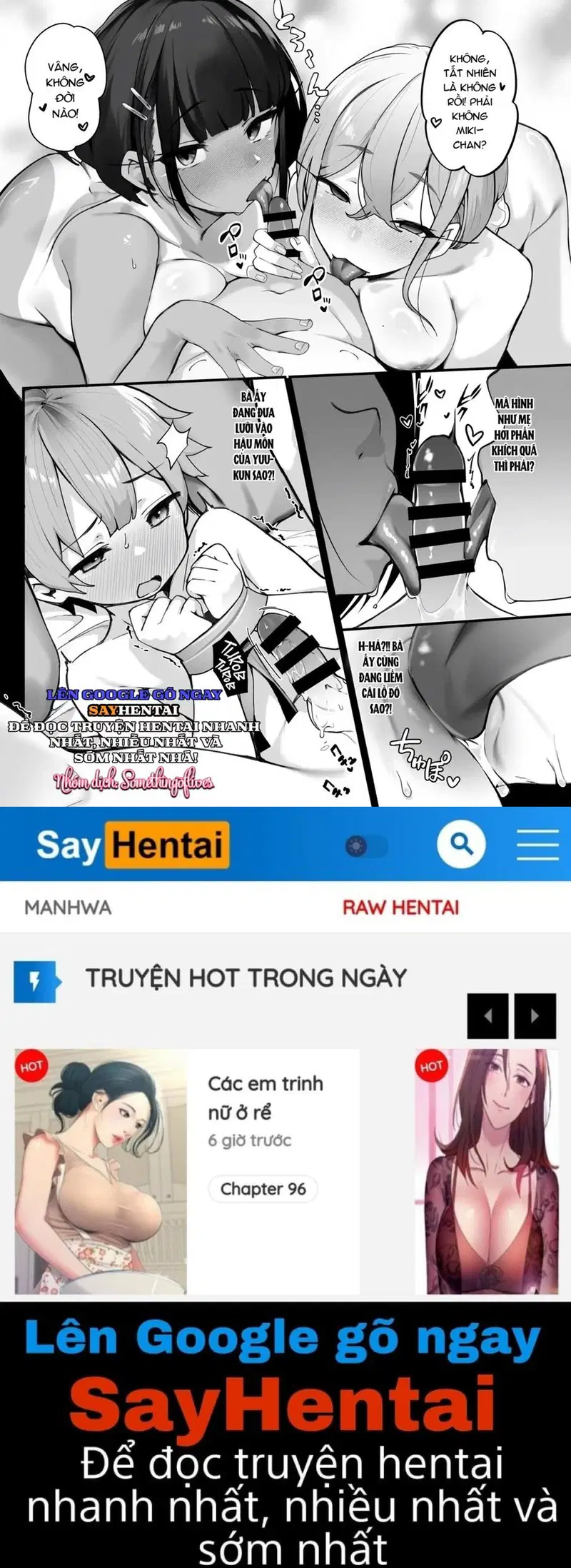 Đời sống tình dục của tôi với chị gái trẻ con! Lỗ nào sướng hơn_ - Trang 20