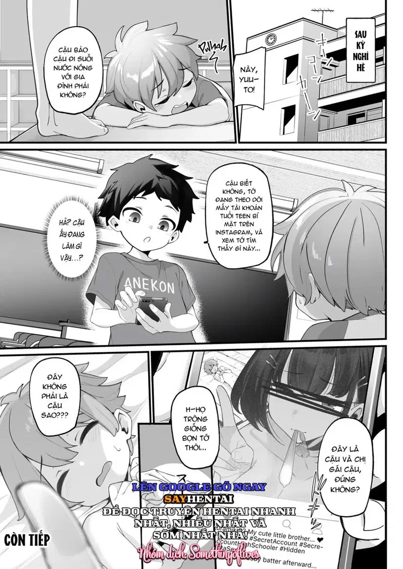 Đời sống tình dục của tôi với chị gái trẻ con! Lỗ nào sướng hơn_ - Trang 15