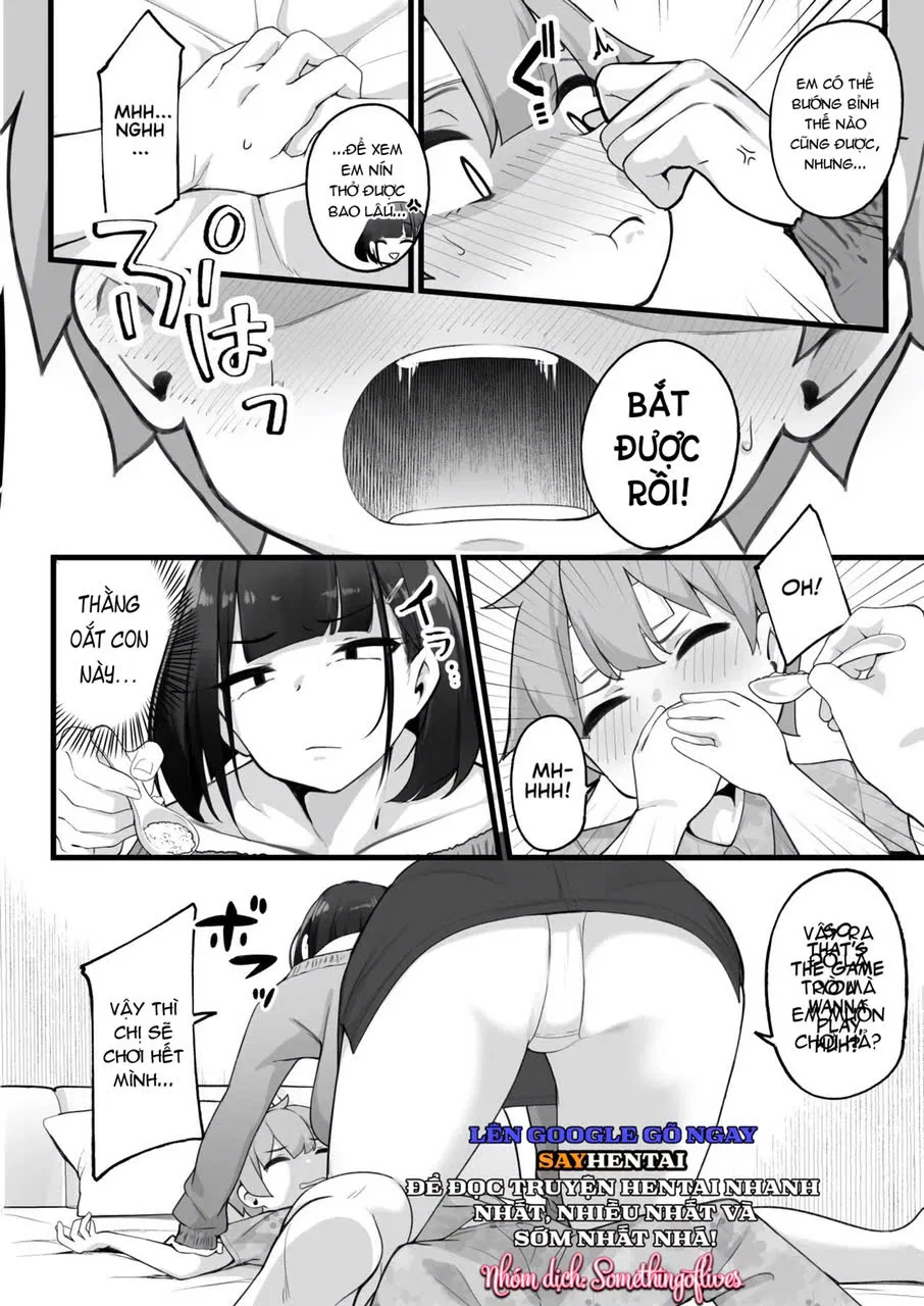 Đời sống tình dục của tôi với chị gái trẻ con! Lỗ nào sướng hơn_ - Trang 4