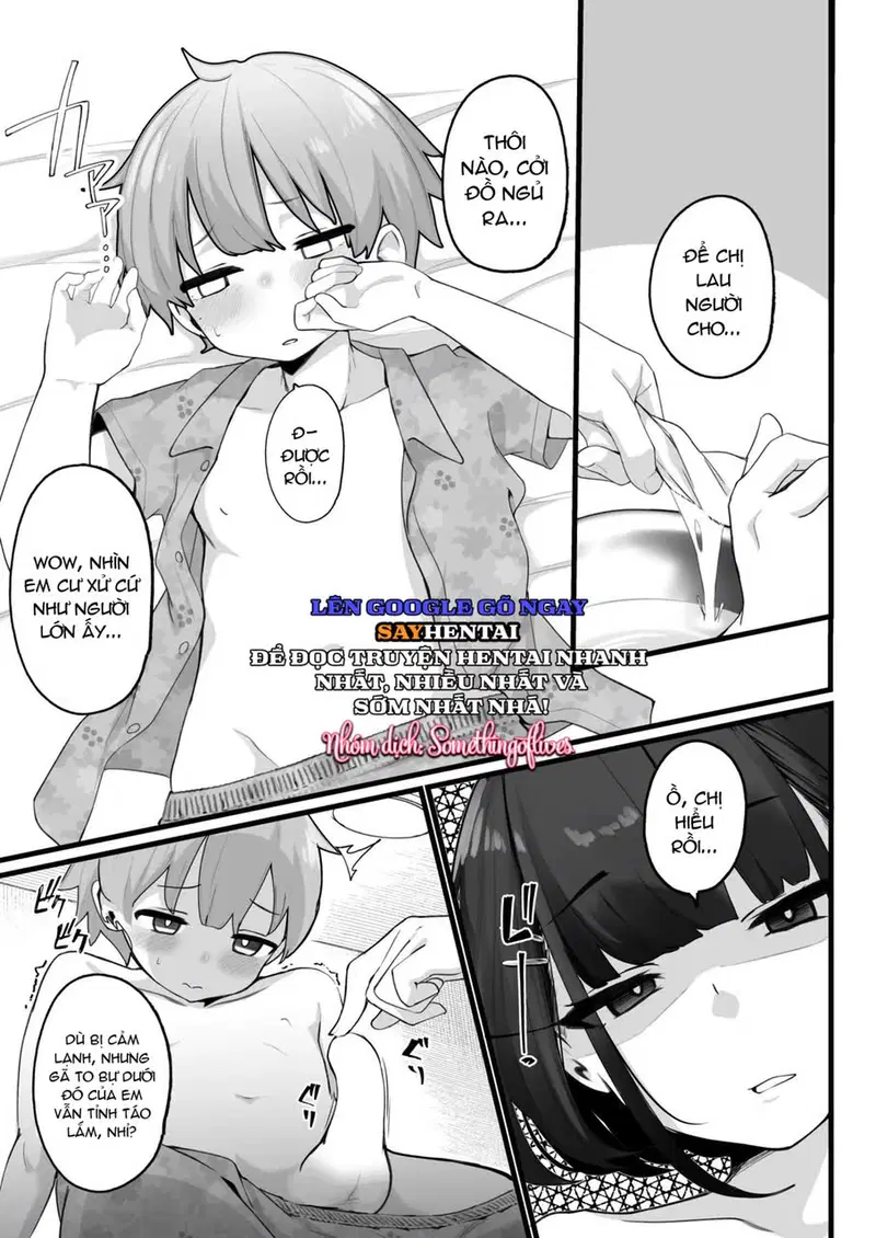 Đời sống tình dục của tôi với chị gái trẻ con! Lỗ nào sướng hơn_ - Trang 7