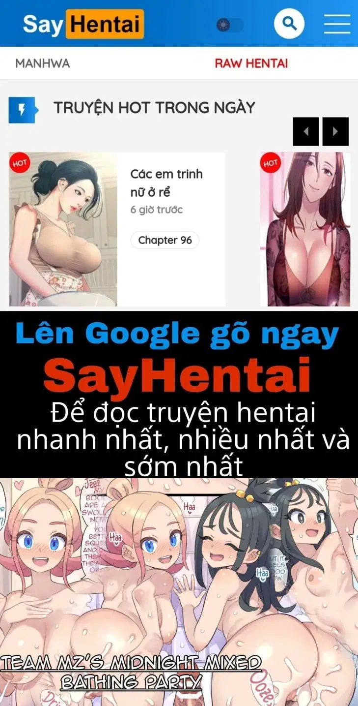 Tiệc tắm chung đêm khuya của nhóm - Trang 1