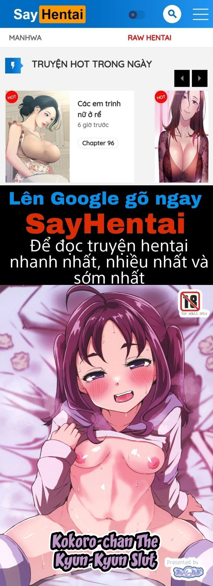 Kyun Kyun con đĩ Kokoro - chan - Trang 1