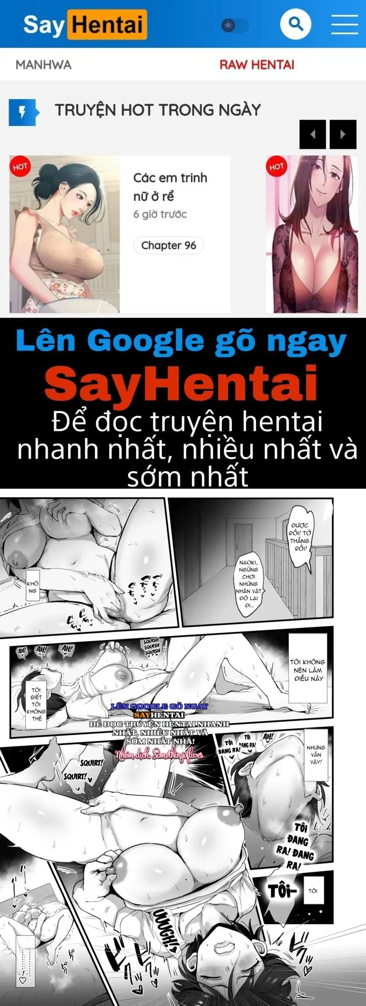 Người mẹ mảnh mai, dịu dàng và có bộ ngực lớn. - Đã được kiểm duyệt - Trang 1