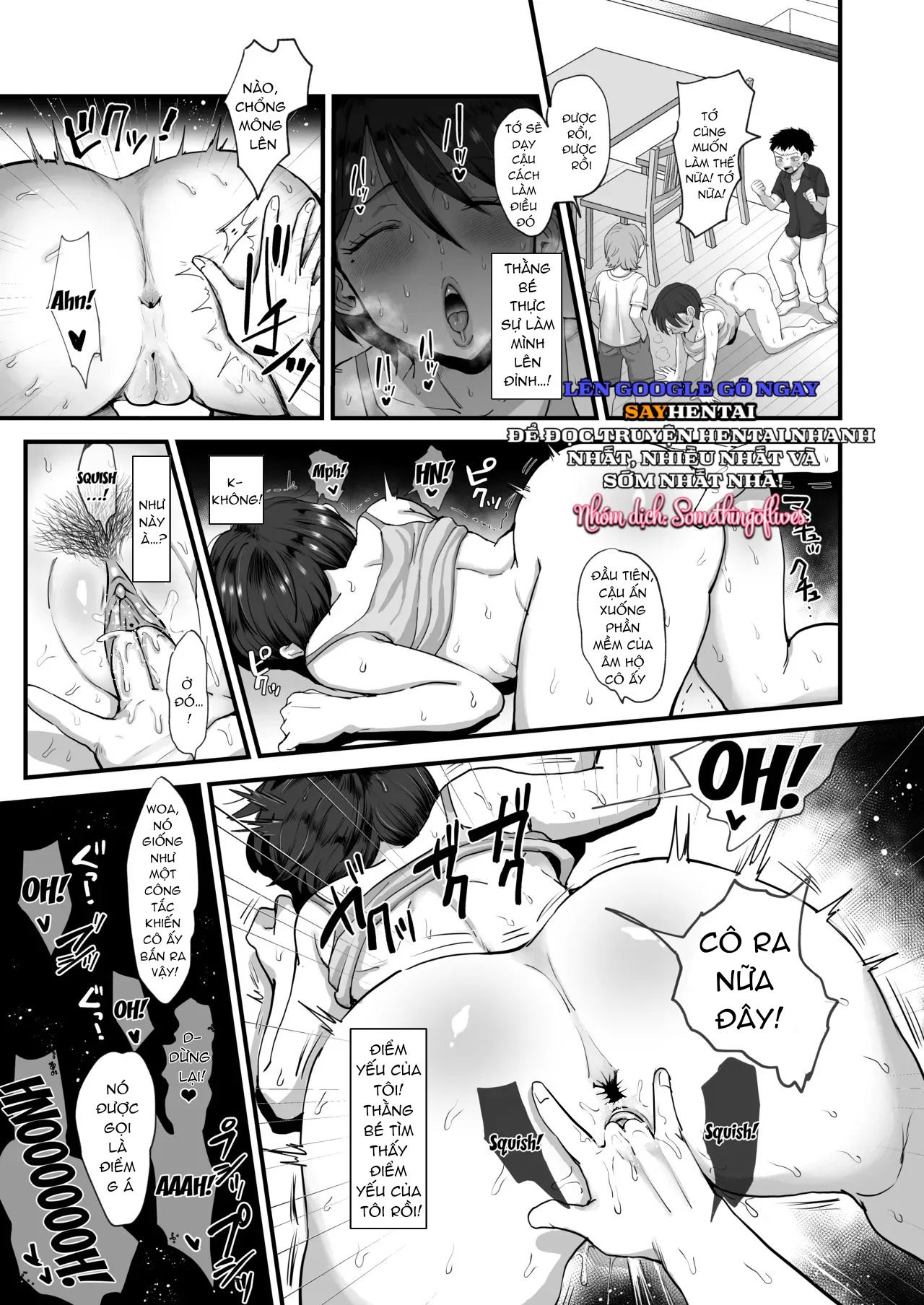 Người mẹ mảnh mai, dịu dàng và có bộ ngực lớn. - Đã được kiểm duyệt - Trang 15