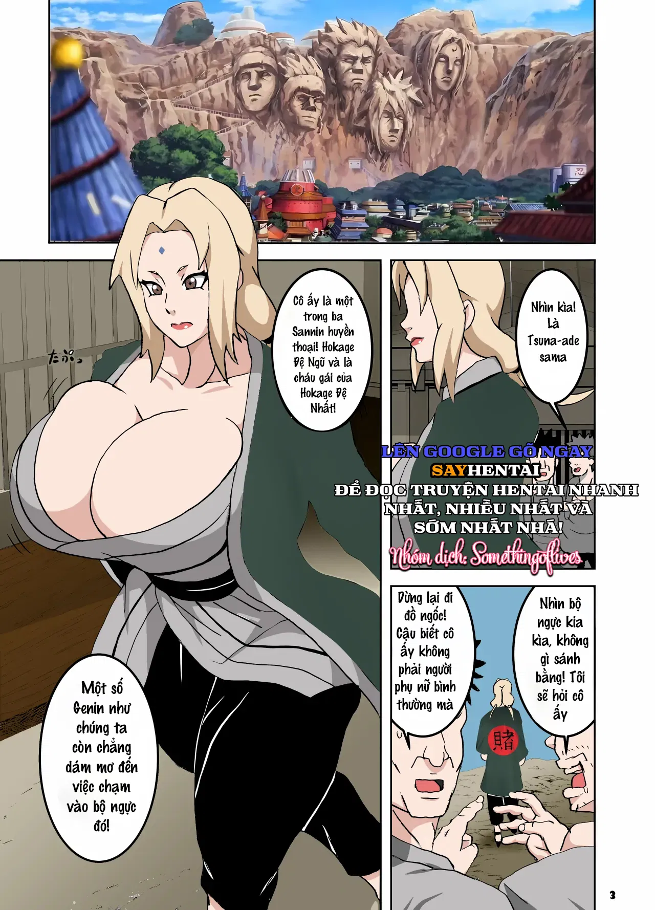 ToroTsuna Dùng tình dược lên Hokage - Trang 3