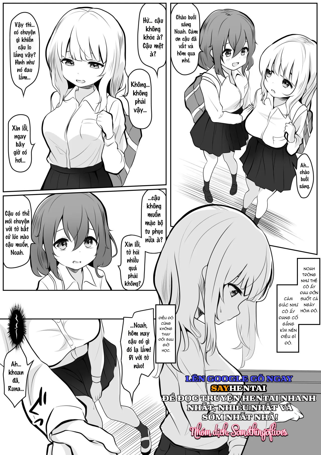 Runa x Noa Futanari Làm tình bí mật - Trang 6