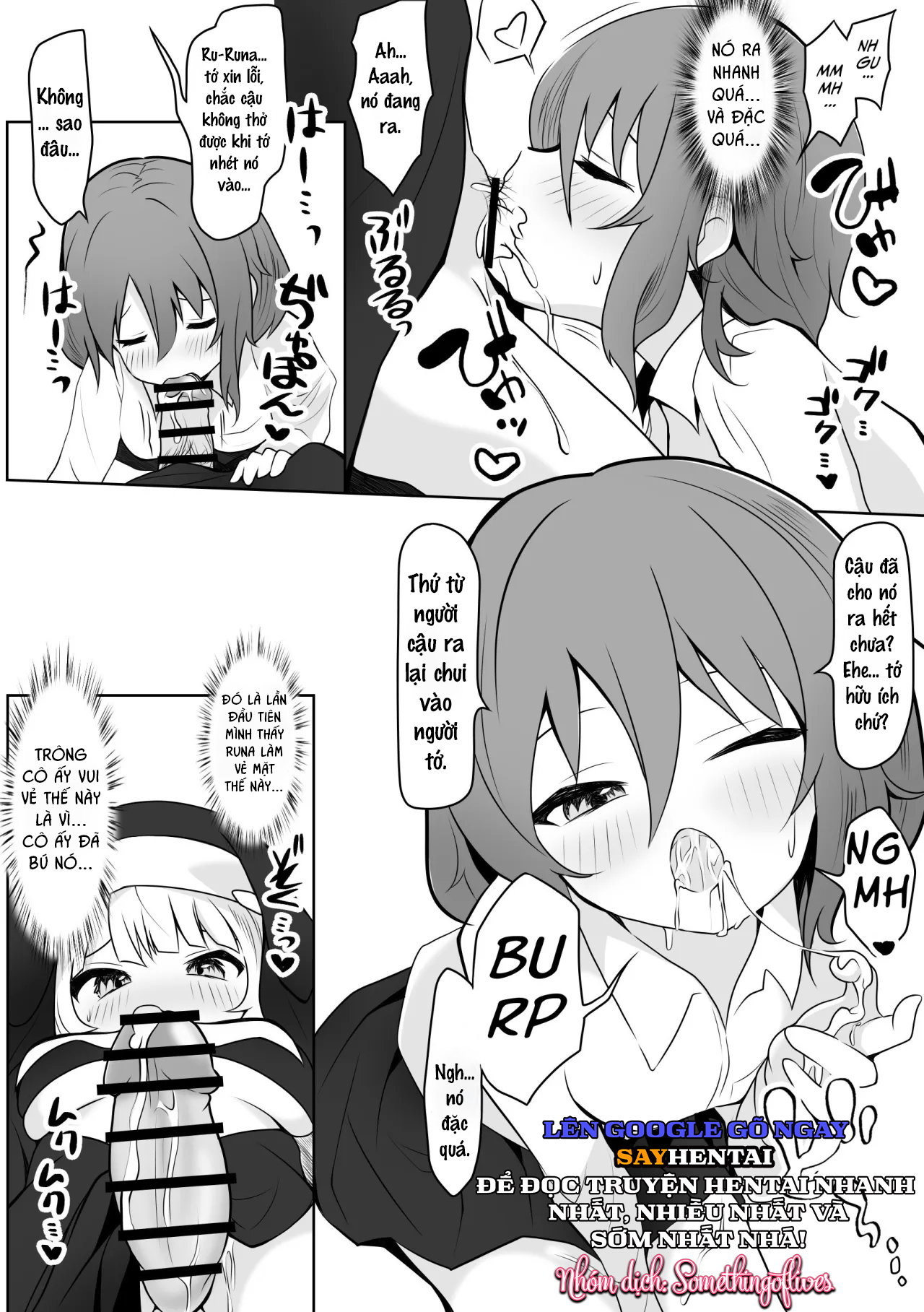 Runa x Noa Futanari Làm tình bí mật - Trang 11