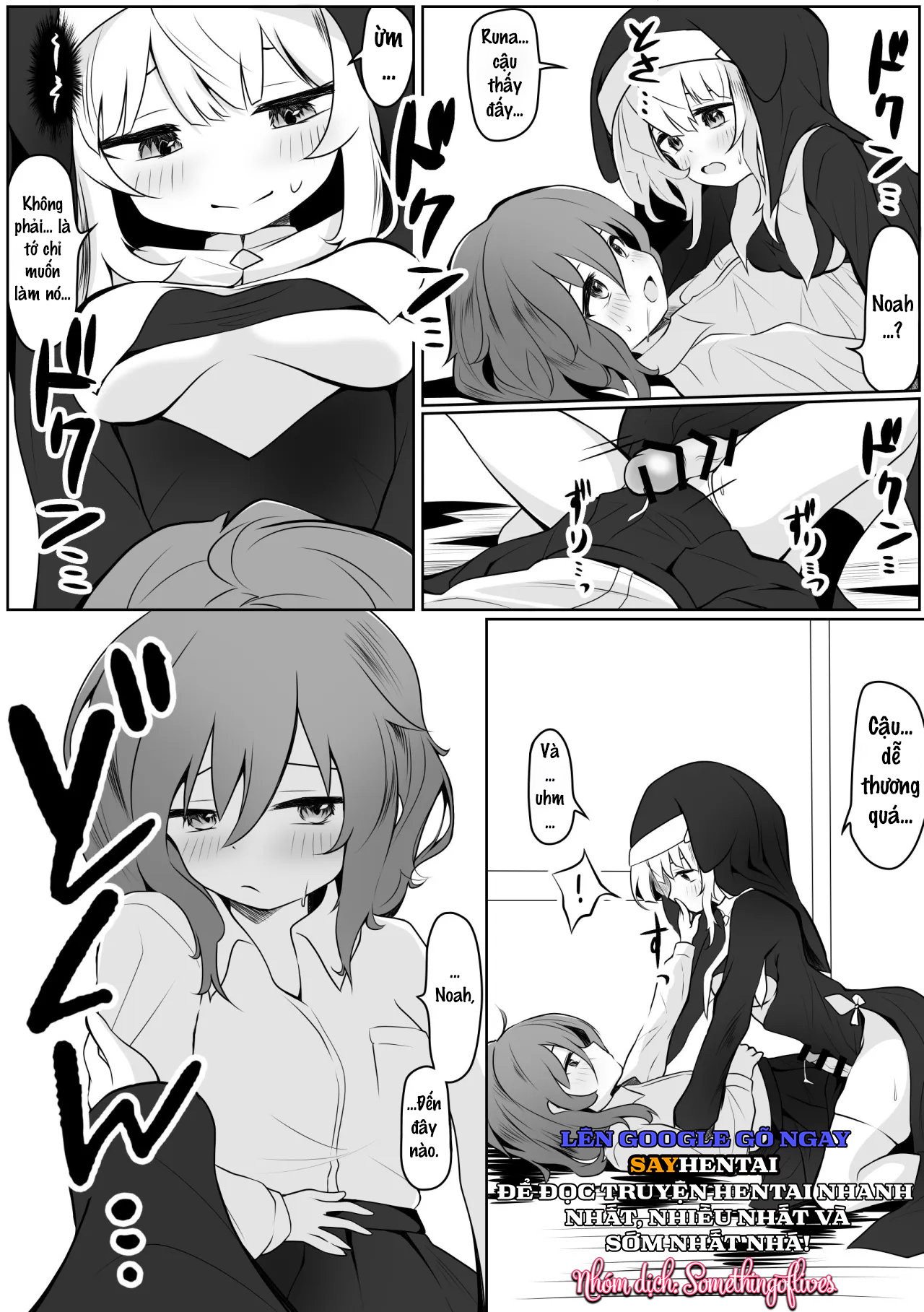 Runa x Noa Futanari Làm tình bí mật - Trang 12