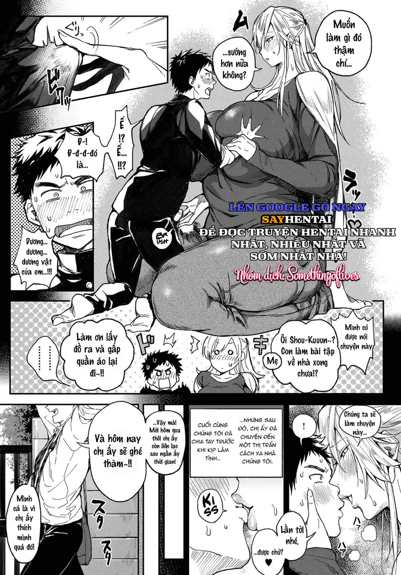 Hãy bắt lấy chị gái đi, chàng trai trẻ! - Trang 5