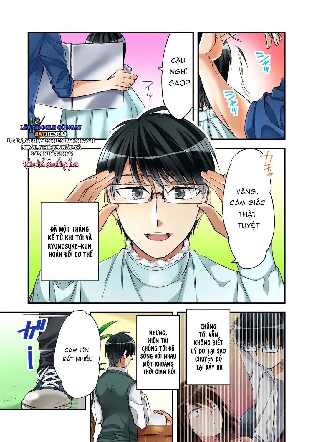 Hoán đổi cơ thể với gái mại dâm, tôi cố gắng quan hệ tình dục- Tuyển Tập - Trang 3