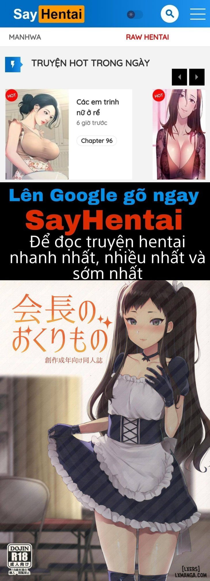 Kaichou no Okurimono - Trang 1