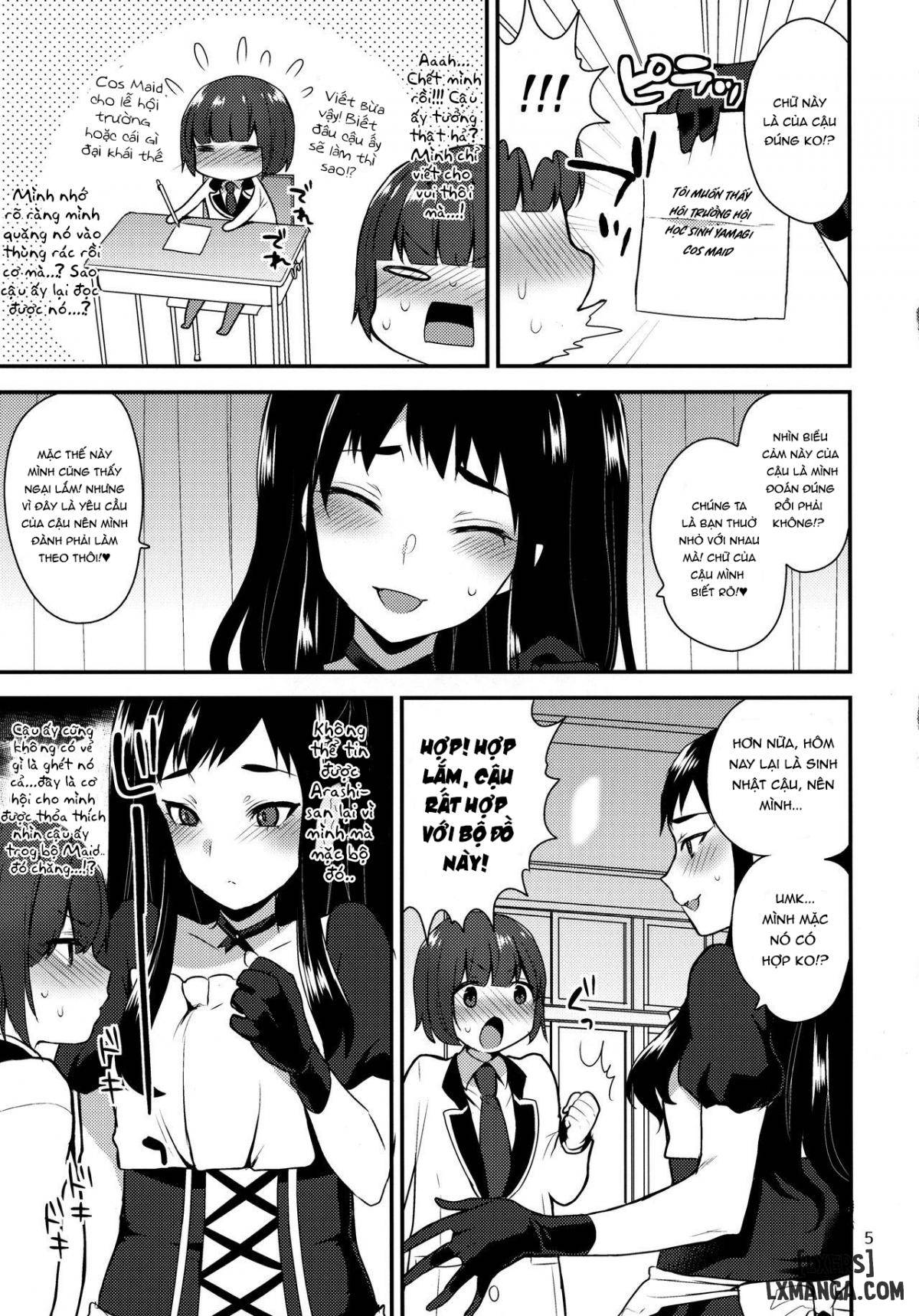 Kaichou no Okurimono - Trang 4