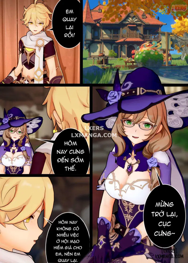 Please Teach Me Lisa-san - Trang 5