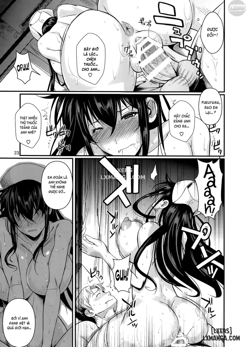 Suzuki-kun Fukuyama-san no Nakadashi Nursee - Trang 25