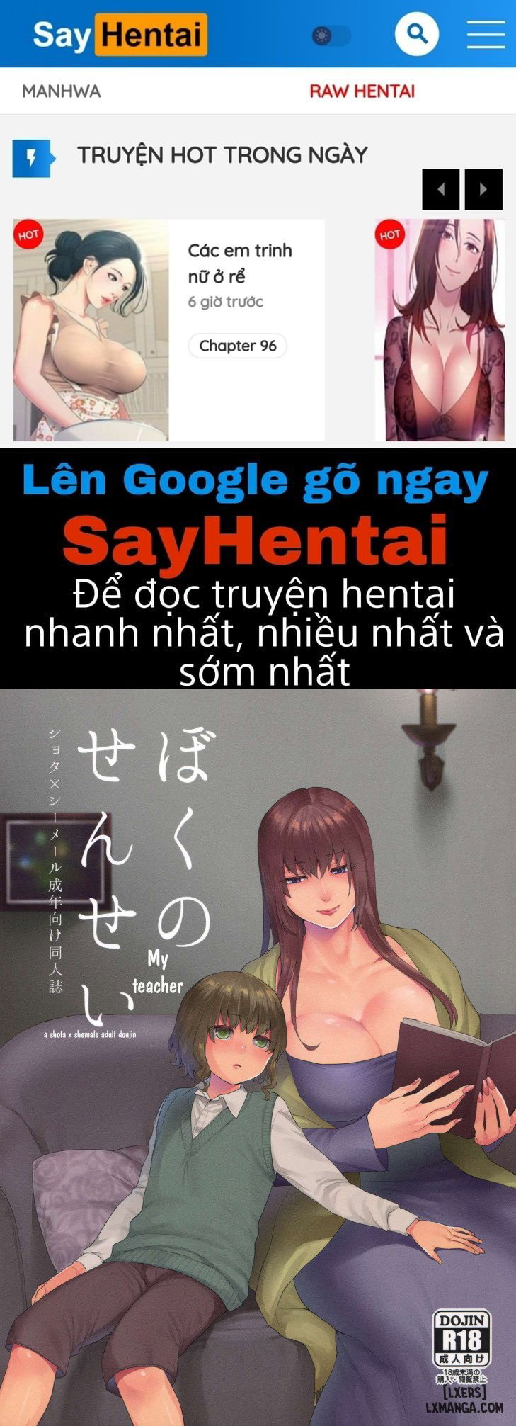 Boku no Sensei - Trang 1