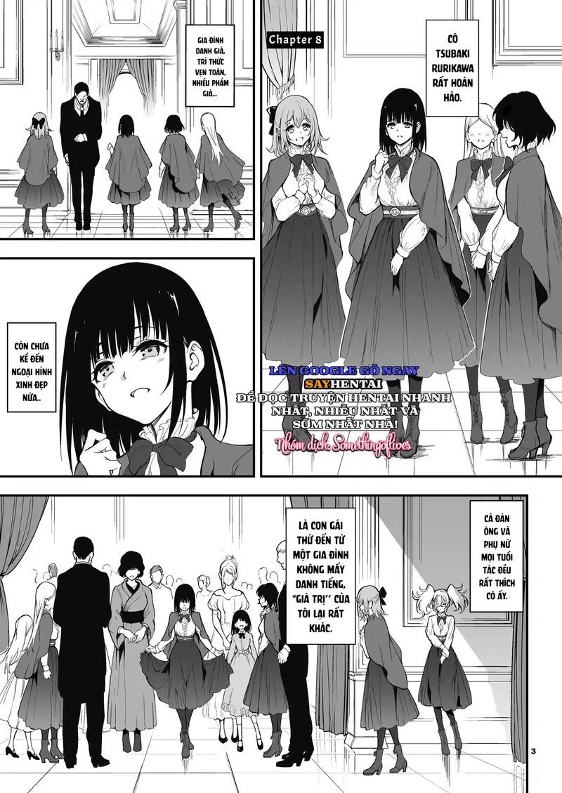 Học viện hầu gái - Quý tộc sa ngã Rurikawa Tsubaki - Trang 3
