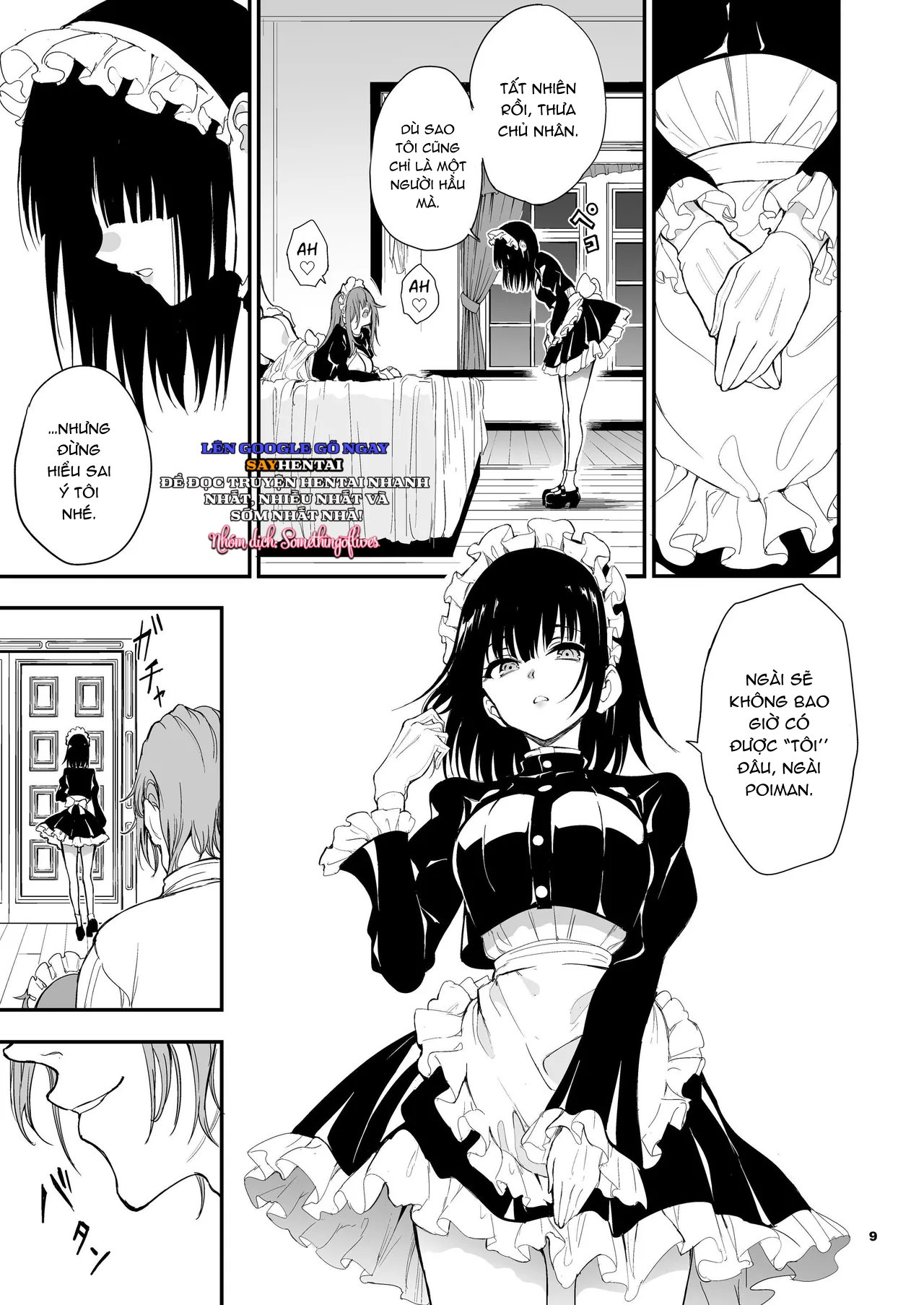 Học viện hầu gái - Quý tộc sa ngã Rurikawa Tsubaki - Trang 9