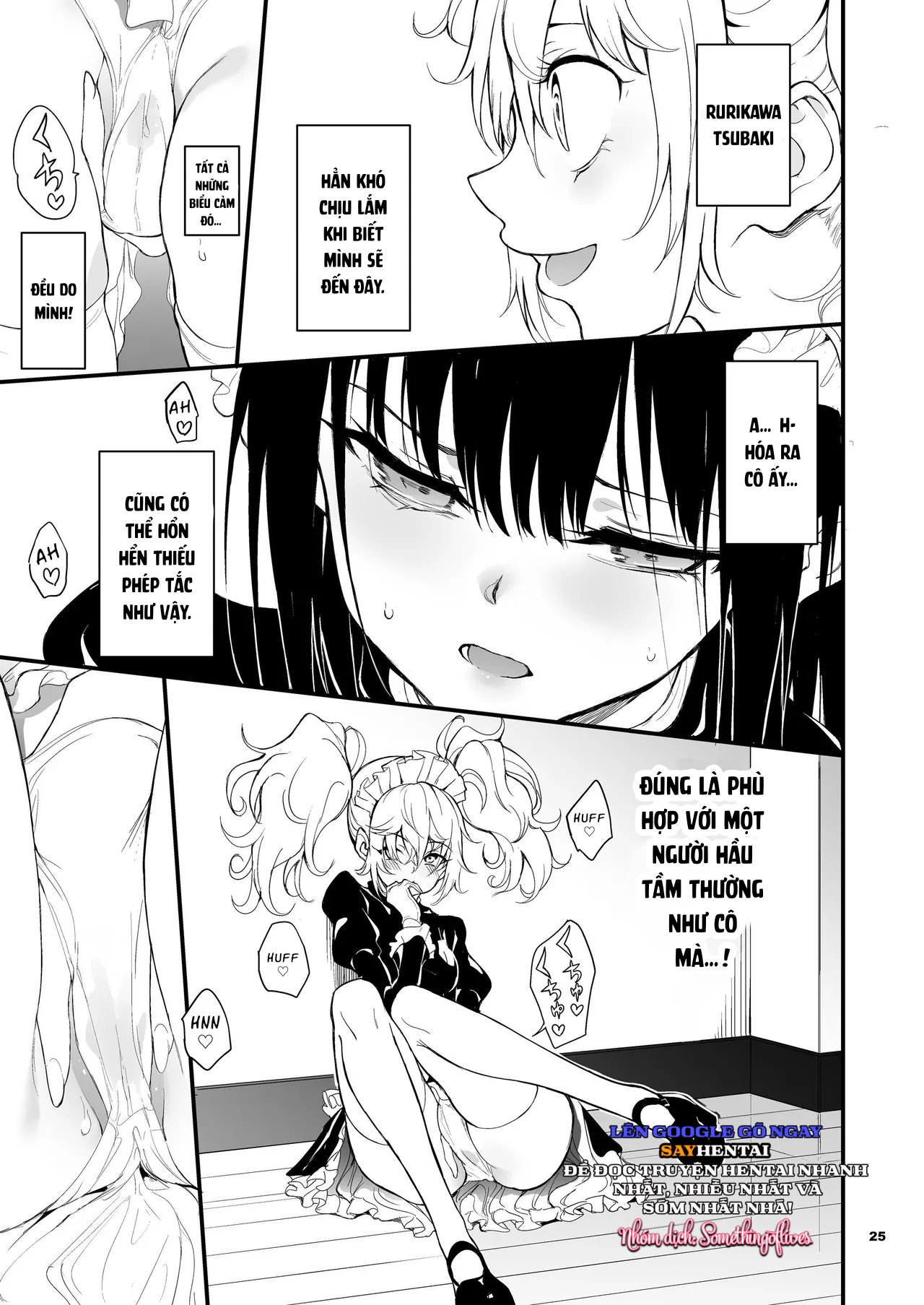 Học viện hầu gái - Quý tộc sa ngã Rurikawa Tsubaki - Trang 10