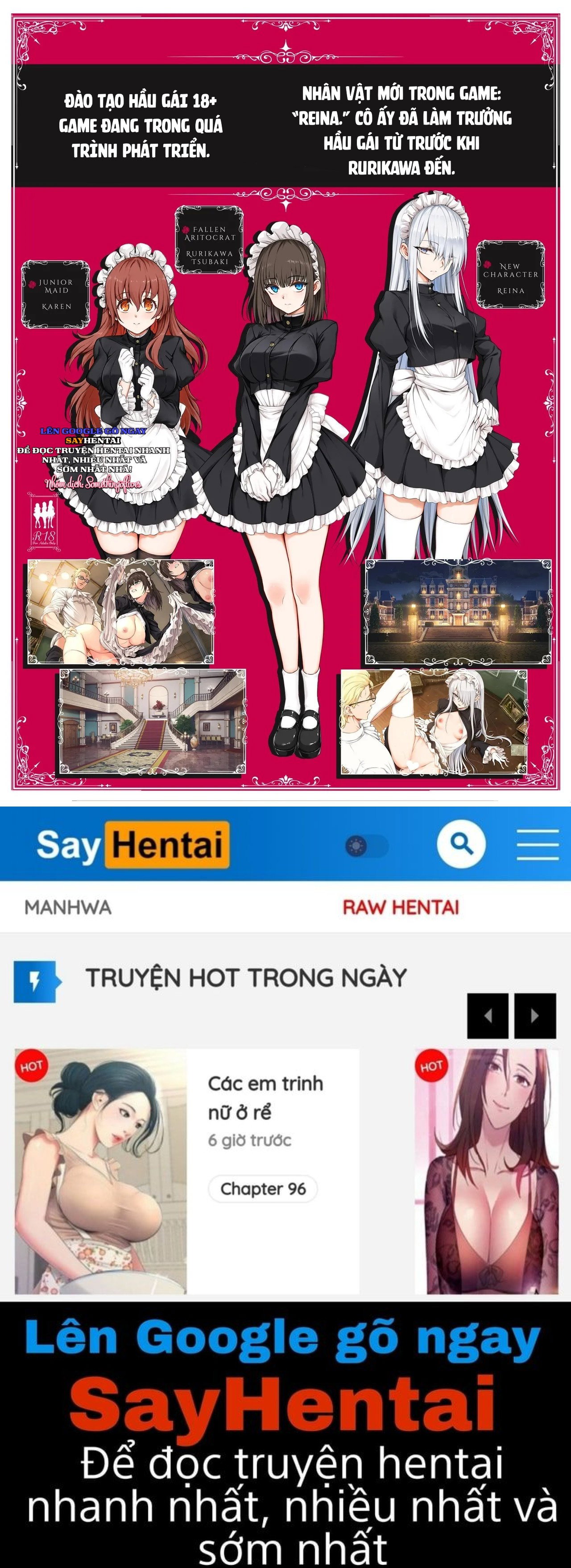 Học viện hầu gái - Quý tộc sa ngã Rurikawa Tsubaki - Trang 15