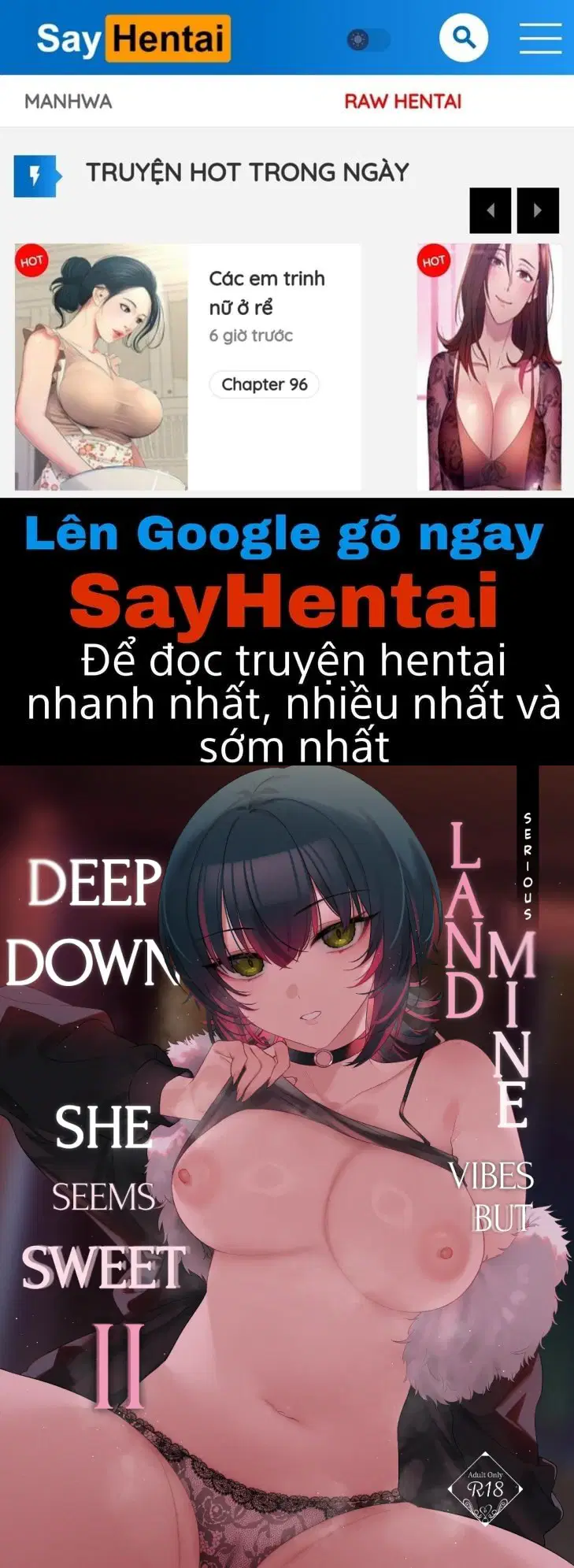 Đằng sau sự ngọt ngào của bạn gái là sự thật sâu bên trong cô ấy - Trang 1