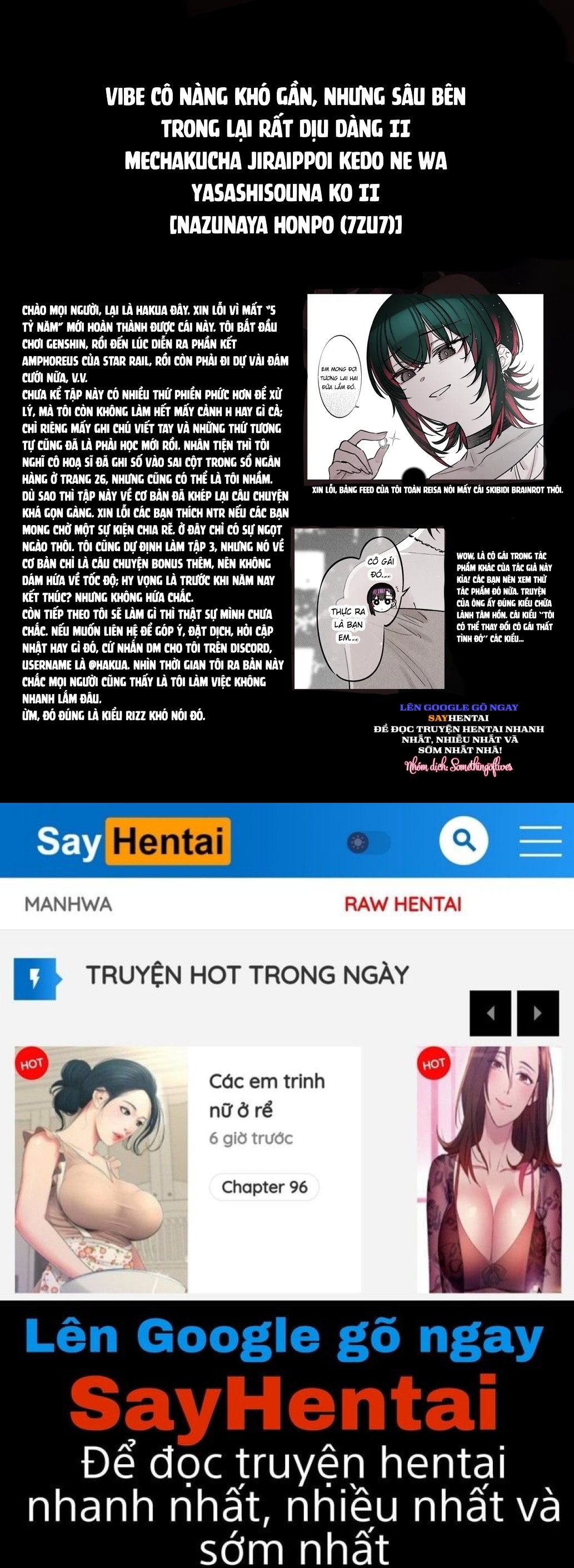 Đằng sau sự ngọt ngào của bạn gái là sự thật sâu bên trong cô ấy - Trang 19