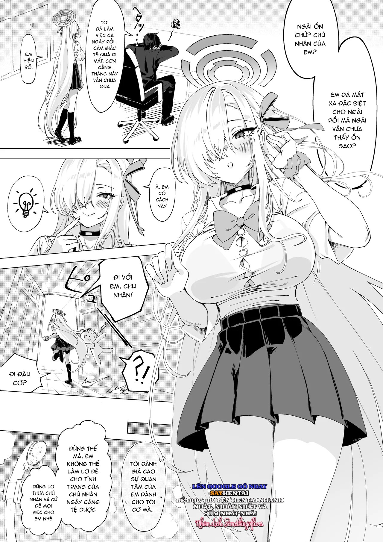 Asuna muốn cổ vũ chủ nhân - Trang 3