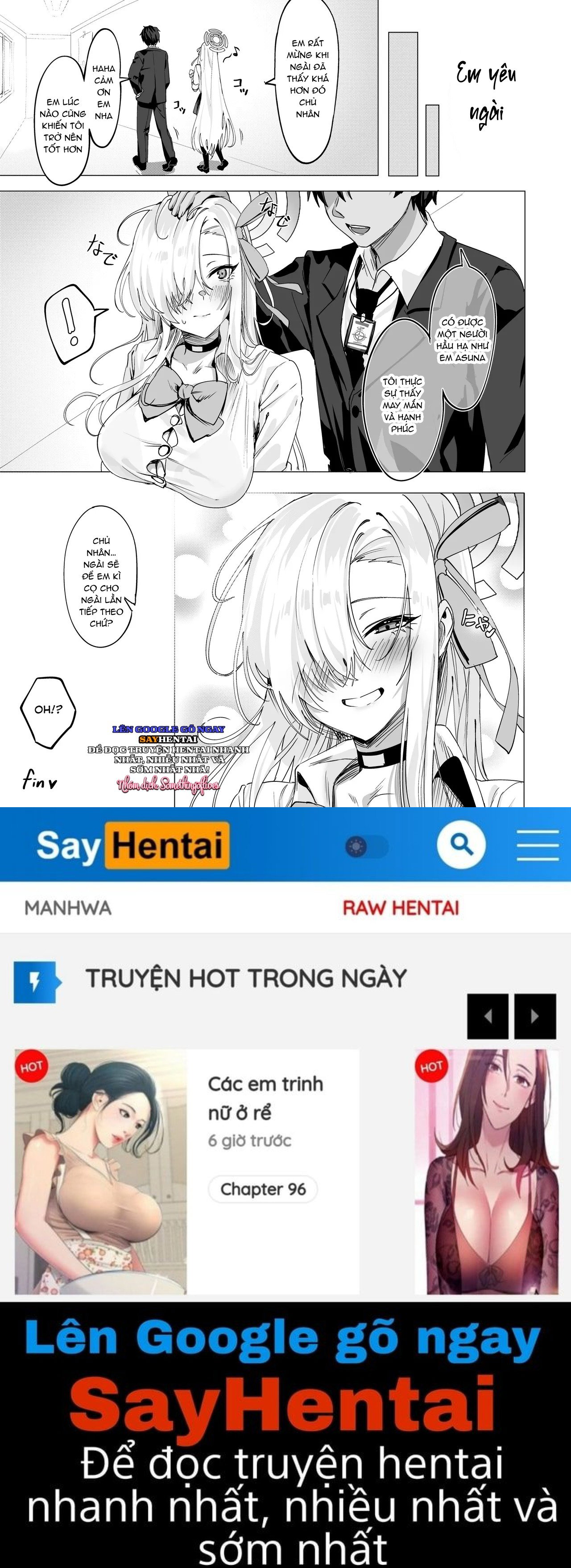 Asuna muốn cổ vũ chủ nhân - Trang 11