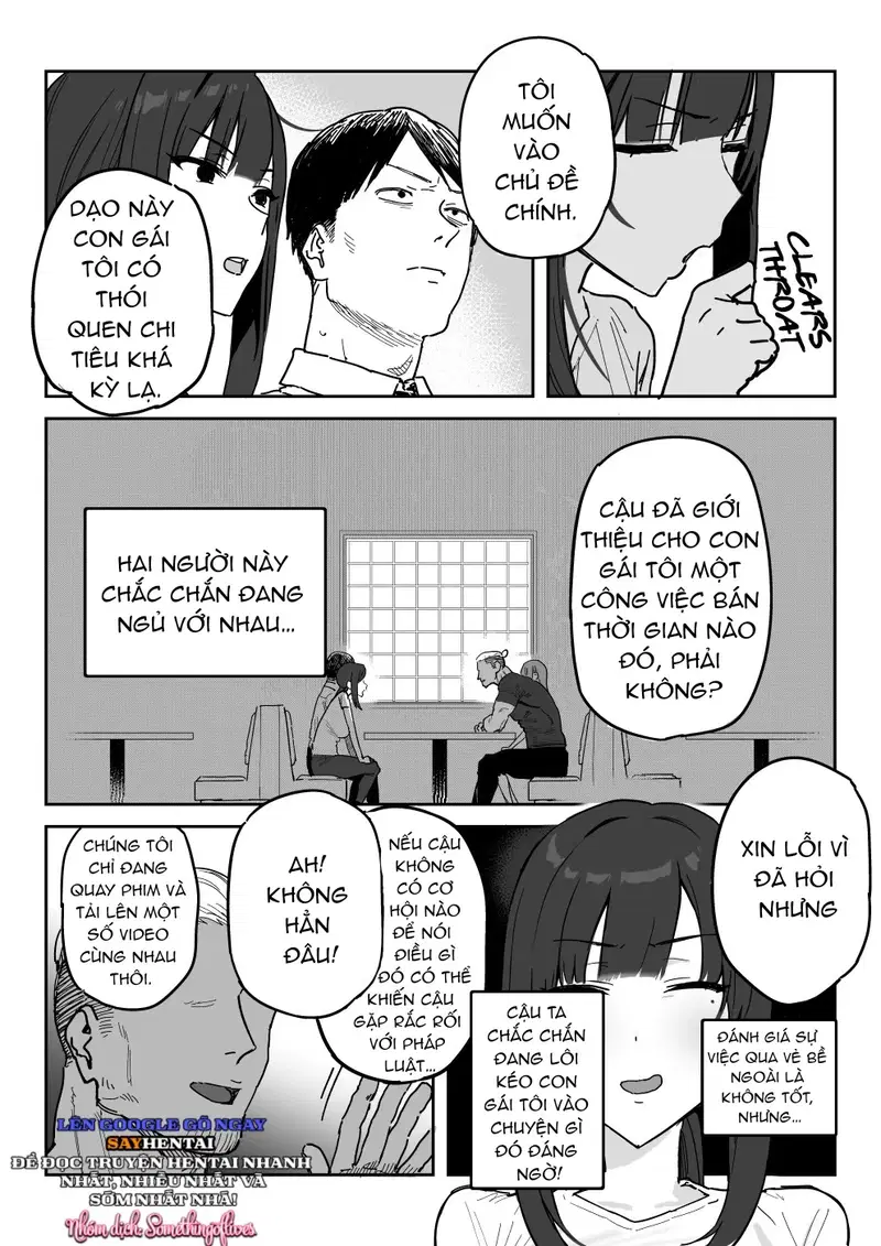 Khiến cho cô ấy ra mắt phim người lớn doujin thay cho con gái mình - Trang 7