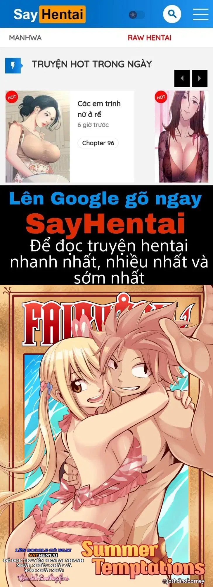 Những cám dỗ mùa hè - Trang 1