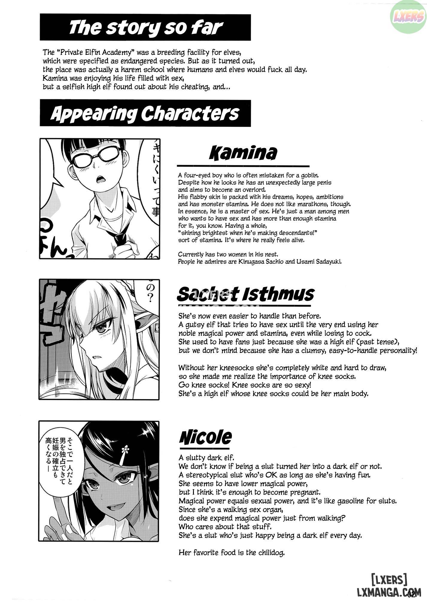 High Elf × High School Shiro × Kuro - Trang 3