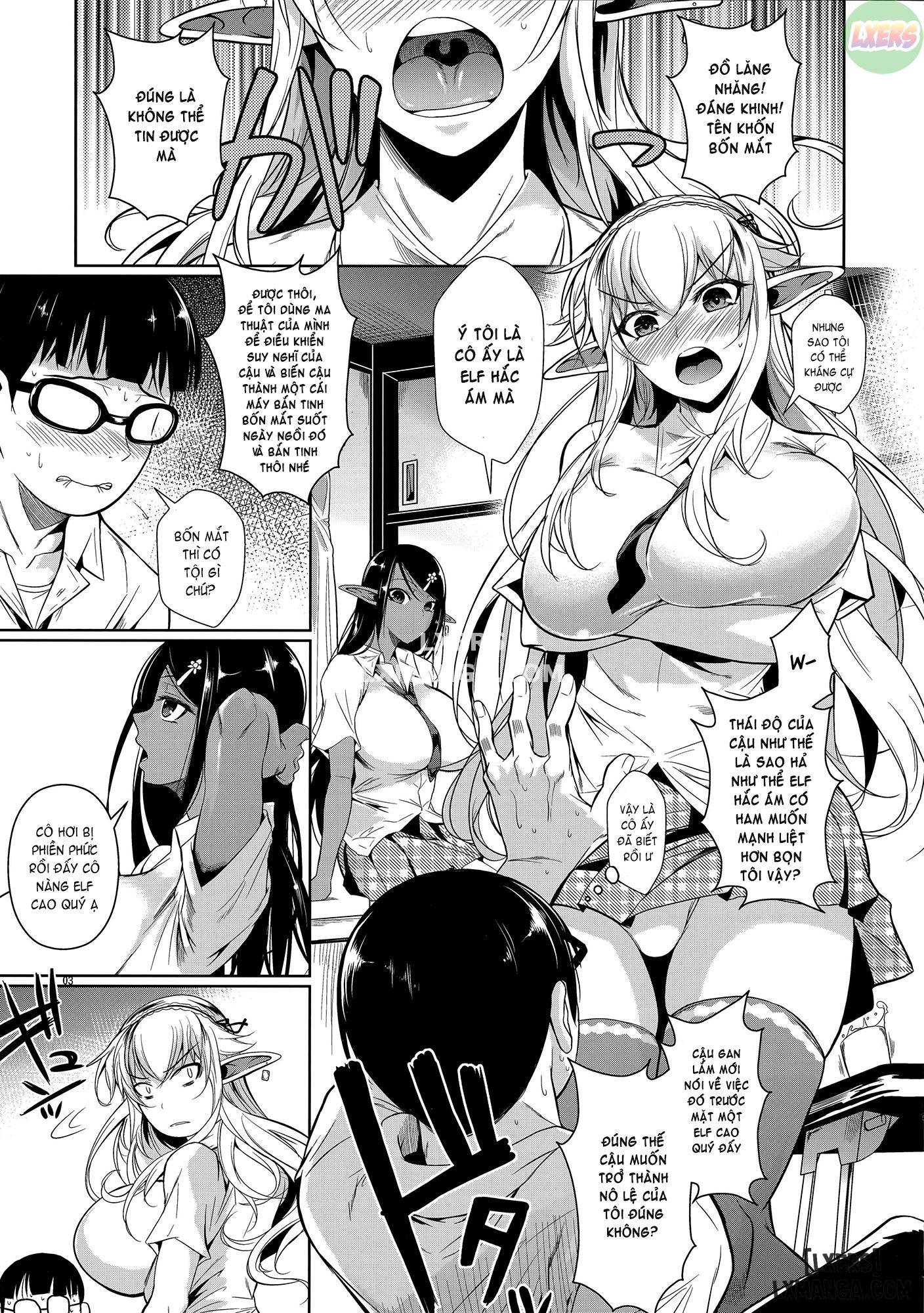 High Elf × High School Shiro × Kuro - Trang 4