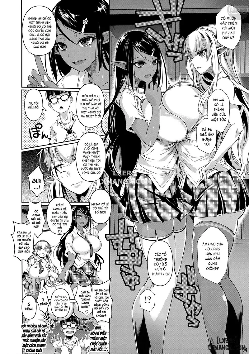 High Elf × High School Shiro × Kuro - Trang 5