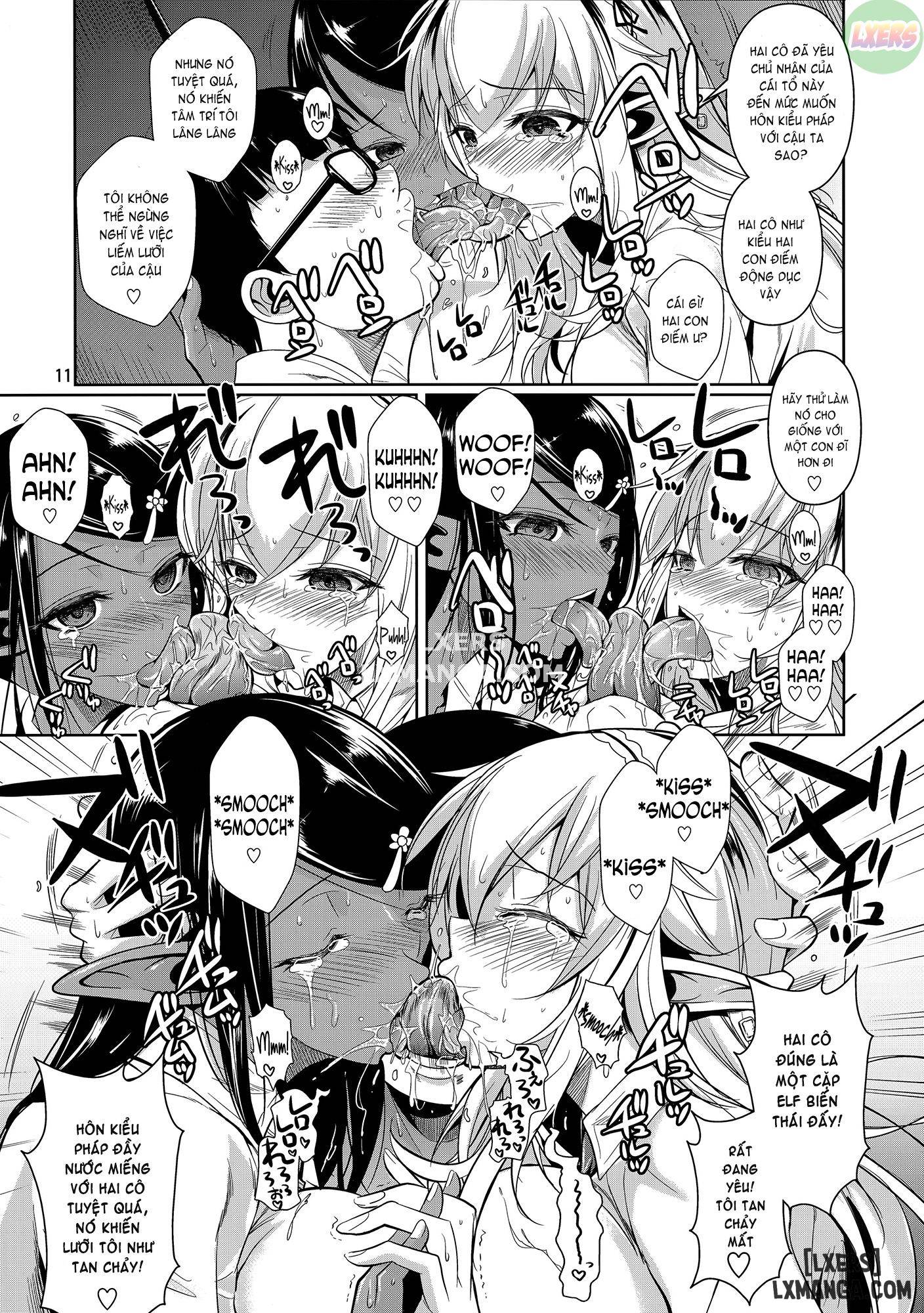 High Elf × High School Shiro × Kuro - Trang 12