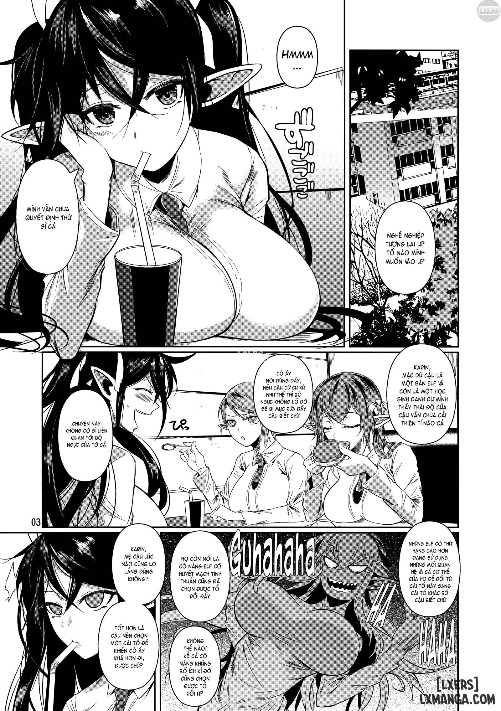 High Elf × High School TWINTAIL - Trang 4