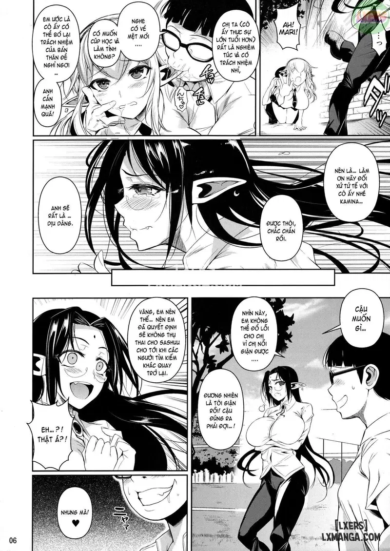 High Elf x High School Dosukebe Smell - Trang 7