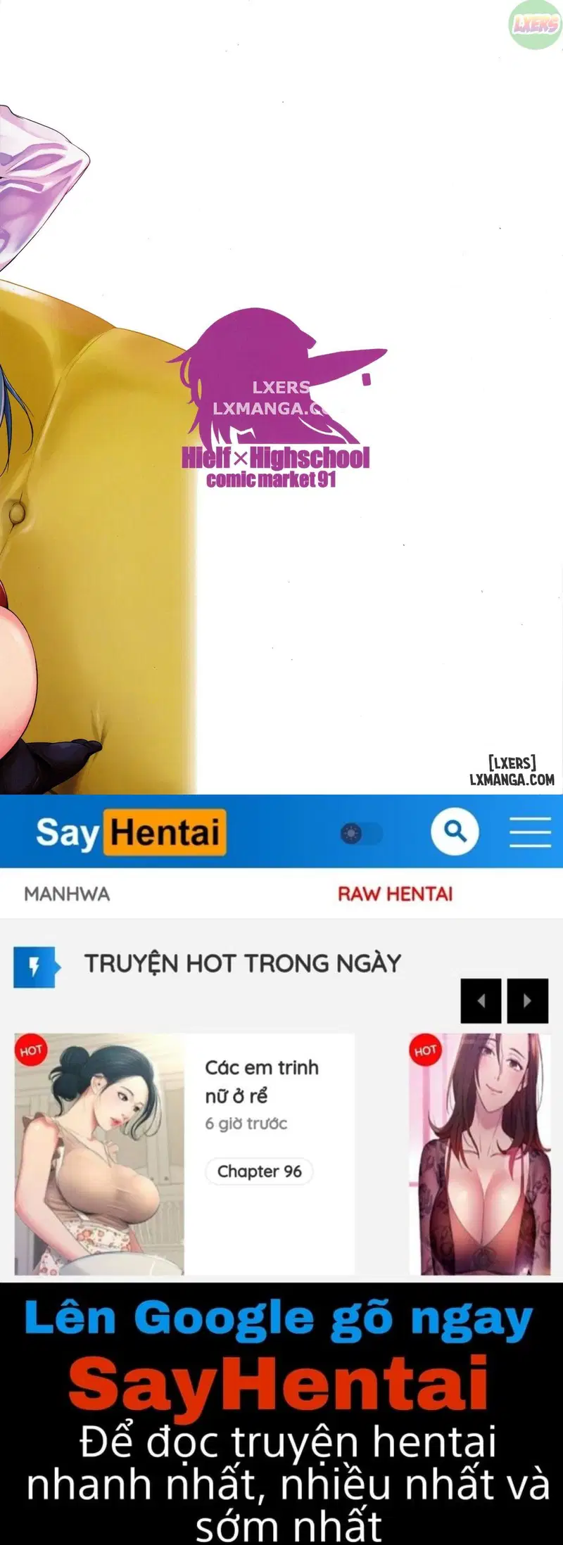 High Elf x High School Dosukebe Smell - Trang 35