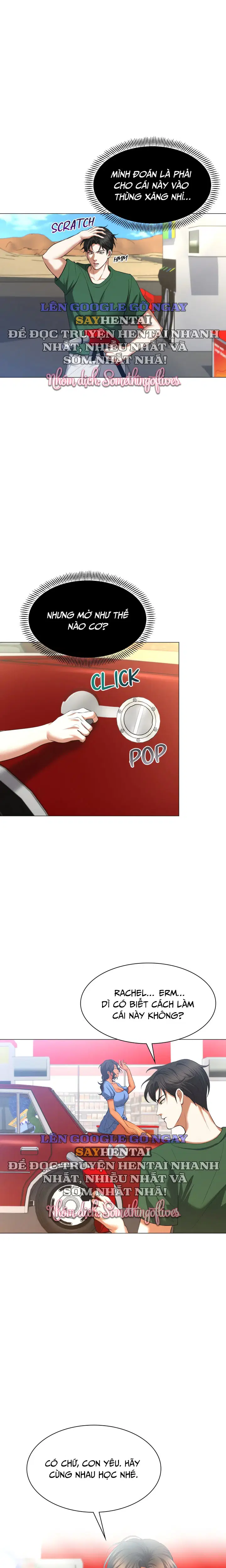 Chuyến du hành trên băng ghế sau cùng mẹ kế - Trang 8