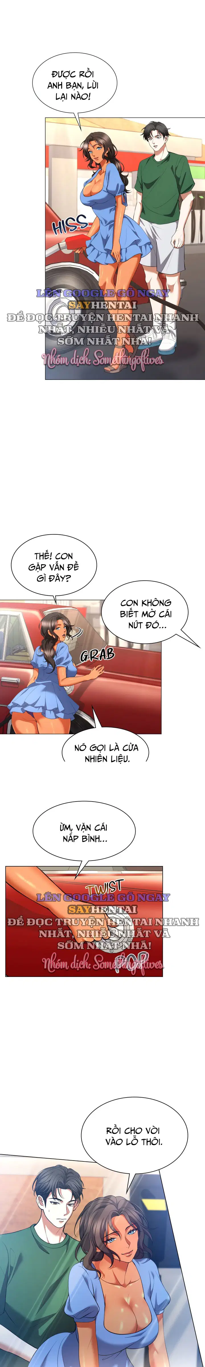 Chuyến du hành trên băng ghế sau cùng mẹ kế - Trang 10