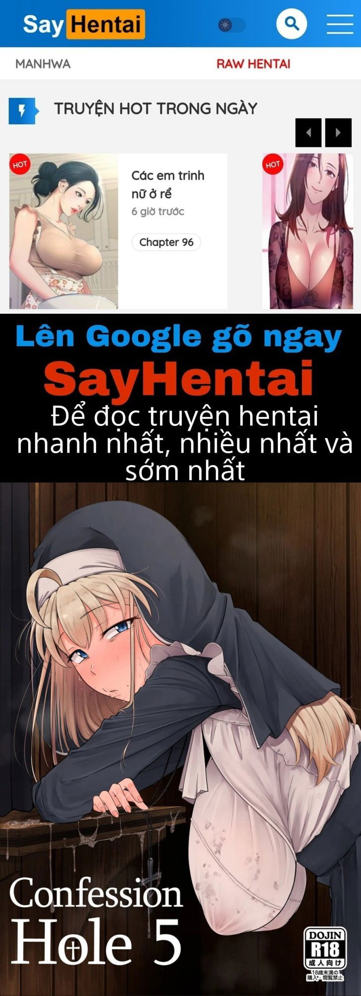 Hang Sám Hối Nơi Tội Lỗi Lên Tiếng Phần 5 - Trang 1