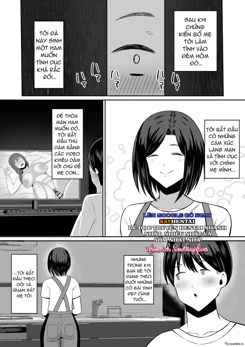 Trao đổi Mẹ ~Tôi và Mẹ Thức Tỉnh Ham Muốn Tình Dục Thực Sự Qua Trao Đổi Mẹ 1 - Trang 5