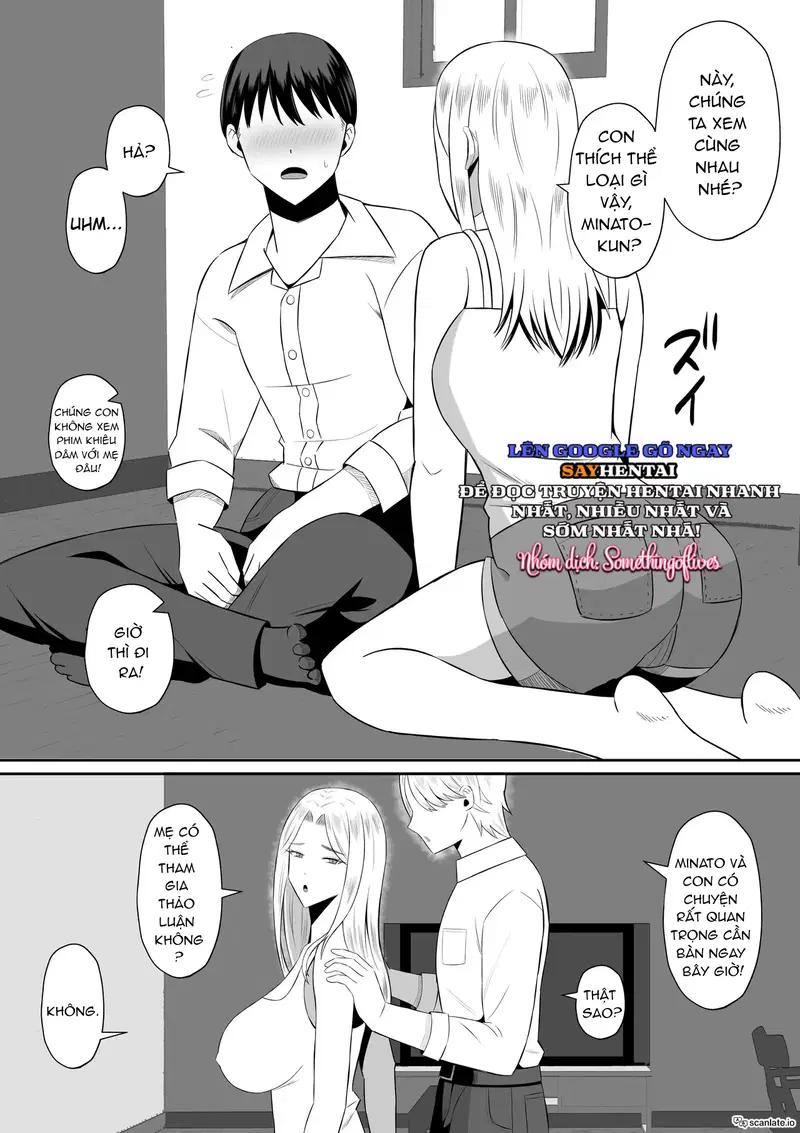 Trao đổi Mẹ ~Tôi và Mẹ Thức Tỉnh Ham Muốn Tình Dục Thực Sự Qua Trao Đổi Mẹ 1 - Trang 10