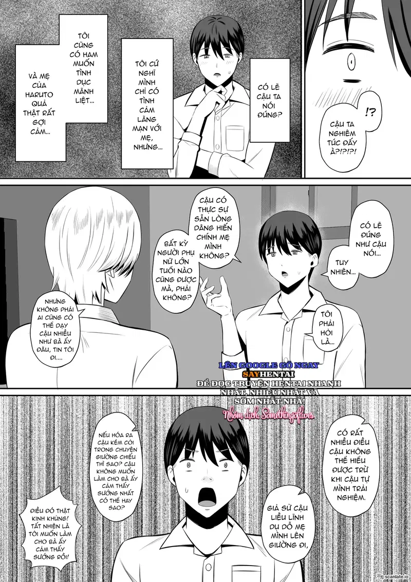 Trao đổi Mẹ ~Tôi và Mẹ Thức Tỉnh Ham Muốn Tình Dục Thực Sự Qua Trao Đổi Mẹ 1 - Trang 14