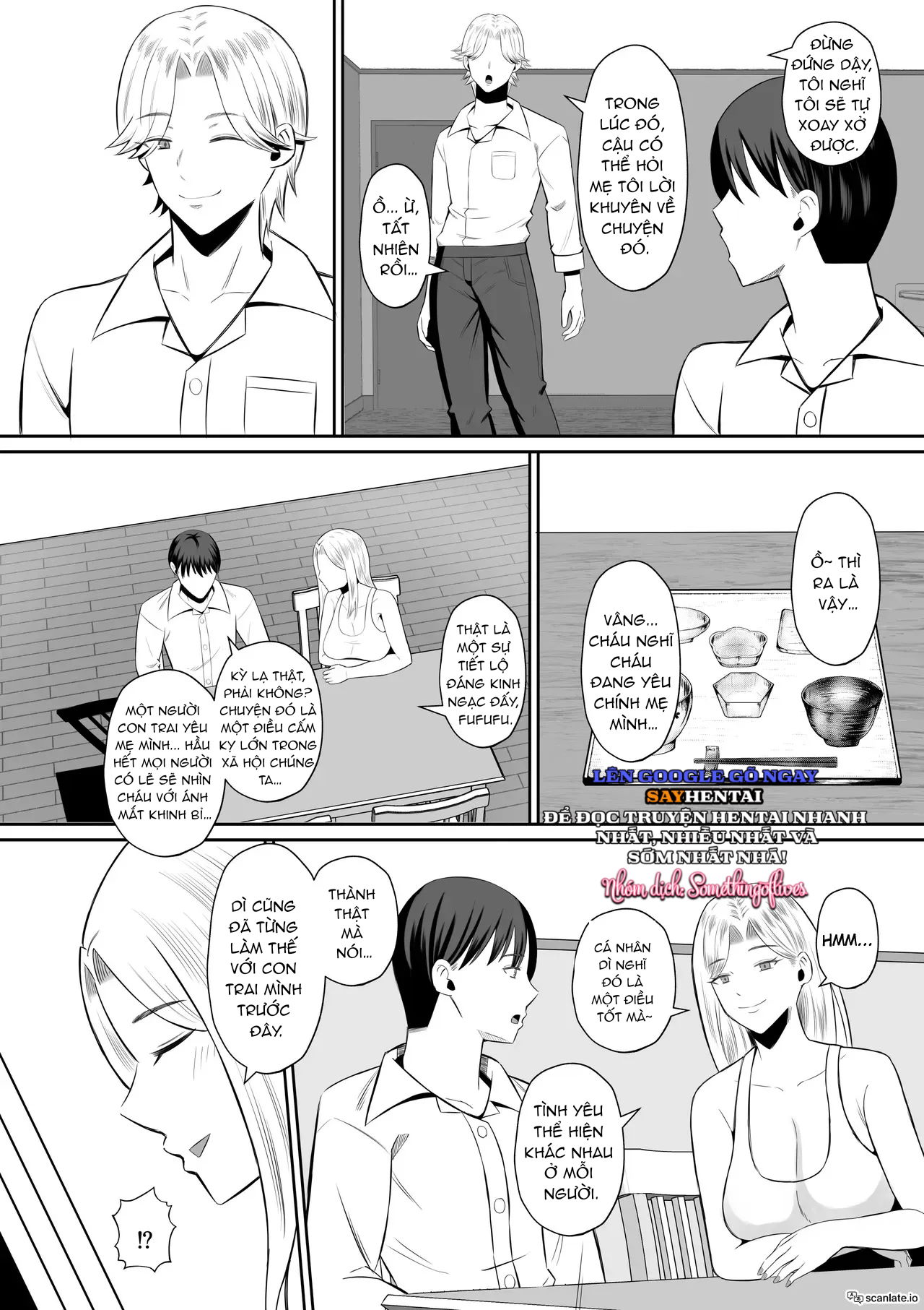 Trao đổi Mẹ ~Tôi và Mẹ Thức Tỉnh Ham Muốn Tình Dục Thực Sự Qua Trao Đổi Mẹ 1 - Trang 19