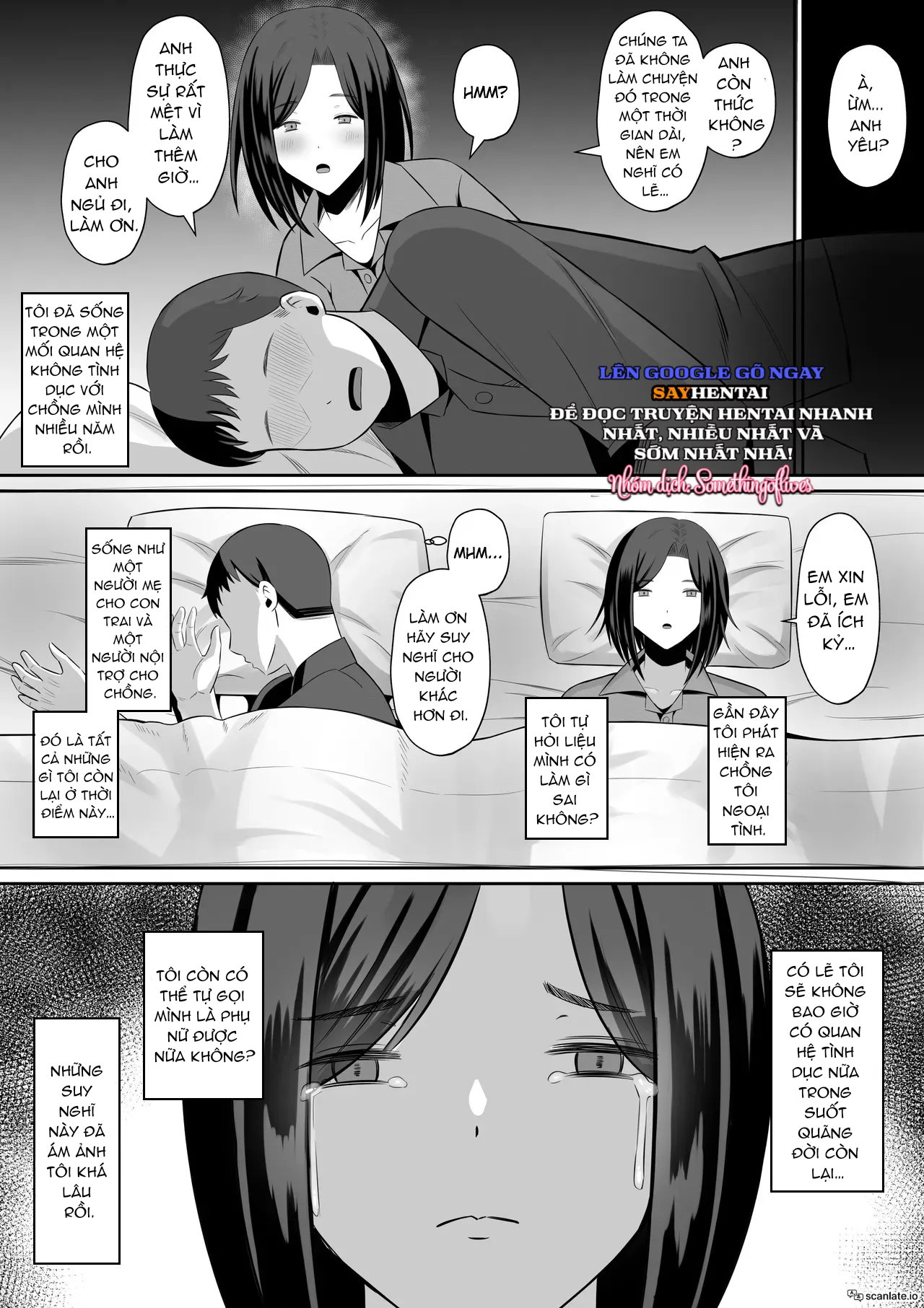 Trao đổi Mẹ ~Tôi và Mẹ Thức Tỉnh Ham Muốn Tình Dục Thực Sự Qua Trao Đổi Mẹ 1 - Trang 19