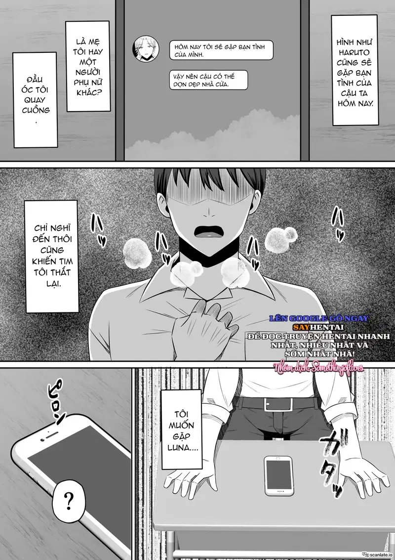 Trao đổi Mẹ ~Tôi và Mẹ Thức Tỉnh Ham Muốn Tình Dục Thực Sự Qua Trao Đổi Mẹ 1 - Trang 8