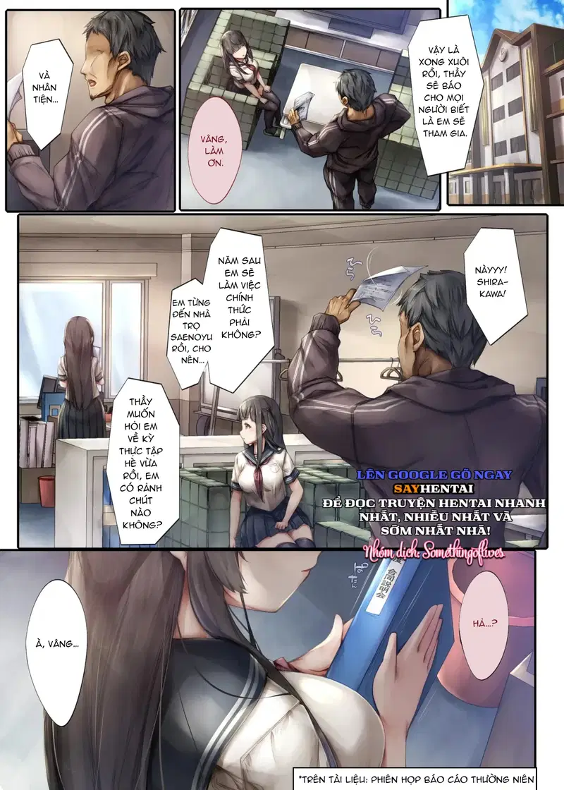 Cô bạn gái trong sáng ấy không thể chống cự_~Thực tập ‘đào tạo’ kiểu NTR dành cho thực tập sinh~ - Trang 2